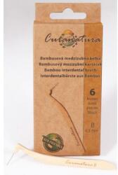 CuraNatura Periuțe interdentare din bambus, mărimea B , 6 buc - Curanatura Interdental Toothbrush 6 buc