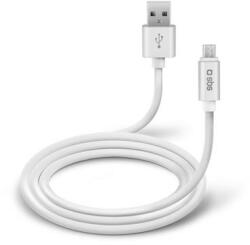 SBS - Micro-USB / USB Cablu (1m), alb - fix-shop - 37,00 RON