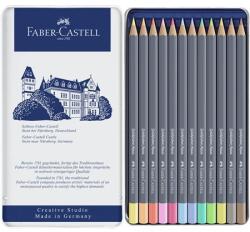 Faber-Castell Színes ceruza készlet 12db-os GOLDFABER akvarell fém dobozban pasztel