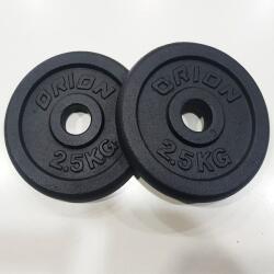 Orion fitness Диск Черен Чугун 30мм 2.5кг х 2бр