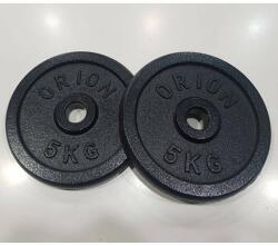 Orion fitness Диск Черен Чугун 30мм 5кг х 2бр