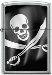 Zippo Brichetă Zippo Jolly Roger Pirate Flag 2647 2647 Bricheta