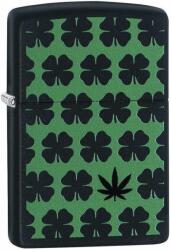 Zippo Brichetă Zippo Clover and Cannabis Leaf 29729 29729 Bricheta