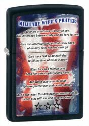 Zippo Brichetă Zippo Military Wife Prayer 26418 Bricheta