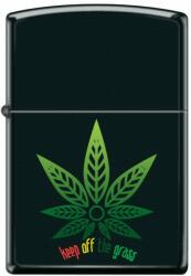 Zippo Brichetă Zippo Cannabis Leaf-Keep Off the Grass 7803 7803 Bricheta