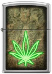 Zippo Brichetă Zippo Neon Cannabis Leaf 4341 4341