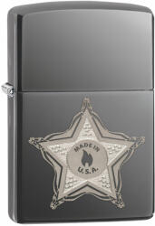 Zippo Brichetă Zippo Skull Badge 25345 Bricheta