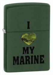 Zippo Brichetă Zippo I Love My Marine 28338
