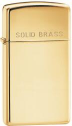 Zippo Brichetă Zippo Solid Brass Slim 1654 1654 Bricheta