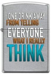 Zippo Brichetă Zippo One Drink Think 0421