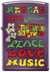 Zippo Brichetă Zippo Green Yellow Red Reggae 0031 0031 Bricheta