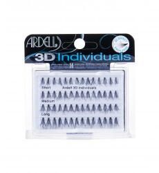 Ardell 3D Individuals Combo Pack set cadou gene false 14 buc Short Black + gene false 14 buc Medium Black + gene false 28 buc Long Black pentru femei