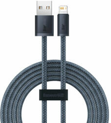 Baseus USB - Lightning kábel iPhone-hoz, 2m, 2, 4A, szürke (CALD000516) (CALD000516) - kulsoaksi