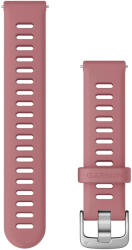 Garmin Curea Garmin Quick Release 18 mm, silicon, roz, cataramă argintie (Venu 2S, Vivoactive 4S, Vivomove 3S)