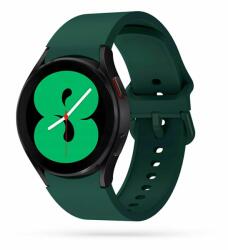 Okosóra szilikon szíj - Samsung Galaxy Watch 5 / 5 Pro (40 / 44 / 45 mm) - zöld szilikon szíj - tokgalaxis