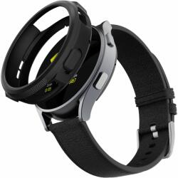 Samsung Galaxy Watch 4 (44 mm) - SPIGEN LIQUID AIR fekete szilikon védőtok
