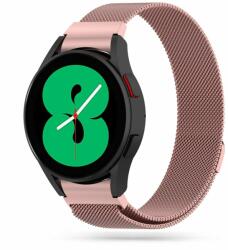  Okosóra szíj - Samsung Galaxy Watch 5 / 5 Pro (40 / 44 / 45 mm) - TECH-PROTECT Milaneseband 2 - mágneses rose gold fémszíj (20 mm szíj szélesség) - tokgalaxis