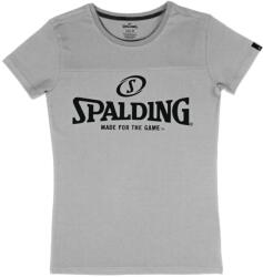 Spalding Essential Logo Tee Damen Rövid ujjú póló 40221627-greymelange Méret M - top4sport