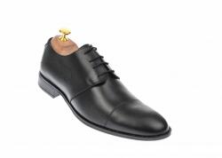 Dyany Shoes OFERTA MARIMEA 40, 41 - Pantofi barbati eleganti din piele naturala - Massimo Negru L588N - ciucaleti