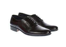Ciucaleti Shoes OFERTA MARIMEA 41 - Pantofi barbati eleganti din piele naturala, negru - LELION6N