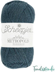 Scheepjes Metropolis 008 Beirut - szürkéskék gyapjú fonal