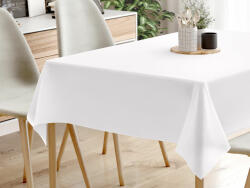 Goldea față de masă 100% bumbac solid - albă 80 x 80 cm
