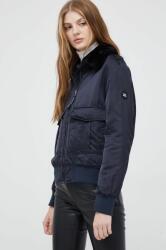 Pepe Jeans rövid kabát női, fekete, átmeneti - fekete S - answear - 39 990 Ft