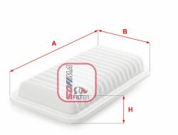SOFIMA Filtru aer SOFIMA S 3289 A (S 3289 A) - automobilus