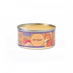 PETKULT Hrana umeda pentru pisici cu ton si calamar