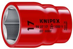 KNIPEX VDE dugókulcs 3/8" 19mm hatszög (98 37 19)