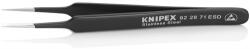 KNIPEX ESD csipesz egyenes, tűhegyes 0.2x110mm (92 28 71 ESD)