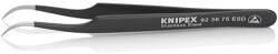 KNIPEX ESD csipesz hajlított, hegyes 0.3x120mm (92 38 75 ESD)