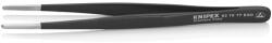 KNIPEX ESD csipesz egyenes, kerekített, fogazott 2.7x145mm (92 78 77 ESD)