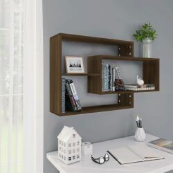 vidaXL Raft de perete, stejar maro, 104x20x58, 5 cm, lemn compozit (815290) Raft
