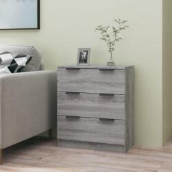 vidaXL Servantă, sonoma gri, 60x30x70 cm, lemn prelucrat (816986) Comoda
