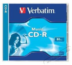 Verbatim CDVA80L CD-R Music normál tokos CD lemez