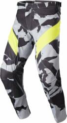 Alpinestars Racer Tactical Pants Gray/Camo/Yellow Fluorescent 32 Cross nadrág