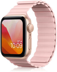 Kingxbar Apple Watch Series 1/2/3/4/5/6(38/40mm) Kingxbar mágneses szíj, rózsaszín