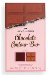 I Heart Revolution Paletă pentru counturing - I Heart Revolution Chocolate Contour Bar Fair