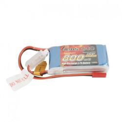 Gens Ace 800mAh 7.4V 45C Lipo akkumulátor (BEC)