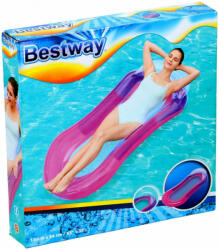Bestway Inflatables & Material Corp Matrac 160x84cm 2 légkamrás Bestway - lila