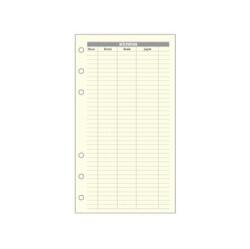 SATURNUS Kalendárium betét, költségtervező L, SATURNUS (NKL365) - pencart