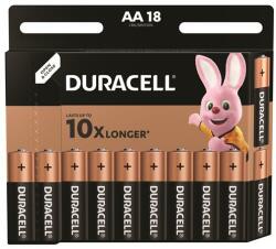 Duracell Elem, AA ceruza, 18 db, DURACELL Basic (DUELAA18) - pencart
