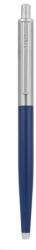 Zebra Golyóstoll, 0, 24 mm, nyomógombos, ezüst színű klip, kék tolltest, ZEBRA 901, kék (TZ83742) - pencart