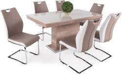  Adél szék - Flóra Plusz asztallal (6) (+Ingyenes szállítás)