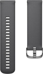 Ricardo Curea Quick Release 22mm, silicon, neagră, cataramă neagră, dimensiunea S (Garmin Venu, Forerunner 255, Vívoactive 4 etc. )