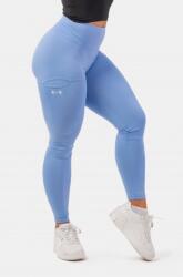 NEBBIA Active leggings magas derékkal és oldalzsebbel 402 - Világoskék (S) - NEBBIA
