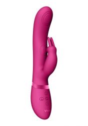 VIVE May Dual Pulse-Wave & Vibrating C-spot & G-Spot Rabbit Pink
