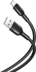 XO NB212 USB-C adatkábel (Fekete) - 2.1A