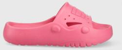 Tommy Jeans papuci Flatform Archive femei, culoarea roz, cu platforma 9BYY-KLD008_30X